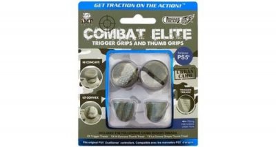  Imp Tech Combat Elite Thumb & Trigger Treadz Dual Sense Controller Grips Urban Camo Pour Ps5