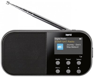 IMPERIAL  DABMAN 15 Radio Portable Analogique et num&eacute;rique Noir
