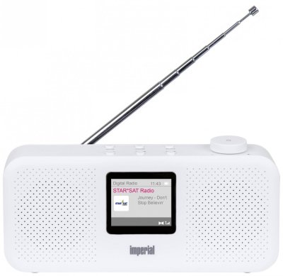 IMPERIAL  Dabman 16 Dab/fm Radio Blanc
