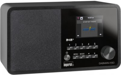 IMPERIAL  DABMAN i150, Portable, DAB,DAB+,FM, 87,5 - 108 MHz, 174 - 240 MHz, 20 W, 7,62 cm (3"")