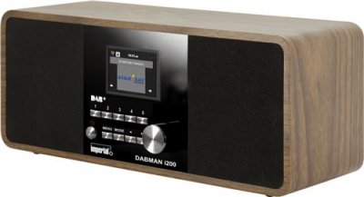 IMPERIAL  DABMAN i200 - Lecteur audio r&eacute;seau - 20 Watt (Totale) - noir 