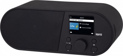 IMPERIAL  i105 Radio de table Internet Internet AUX, radio internet, USB, WiFi fonction r&eacute;veil noir