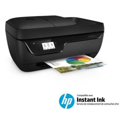 HP Imprimante  Office Jet 3830 - Eligible Instant Ink 70% d&eacute;conomies sur lencre 