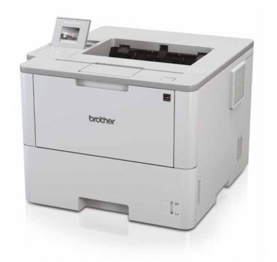 BROTHER Imprimante laser monochrome, 50 ppm, recto-verso, r&eacute;seau, wifi, Toner inclus 20 000 p