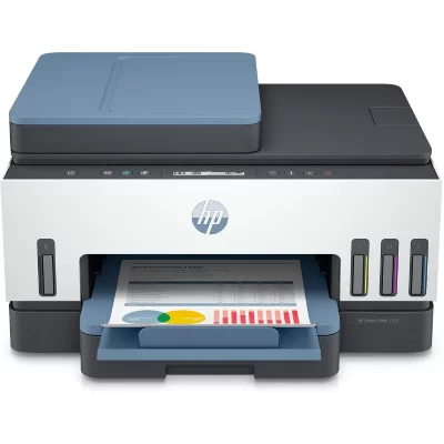 HP Imprimante multifonctions  Smart Tank 7306 Blanc et noir 