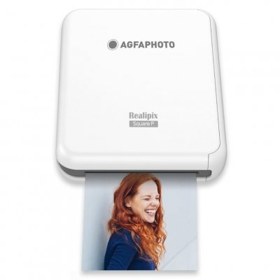 AGFA PHOTO Imprimante photo Agfa SMARTPHONE PRINTER 3x3 white