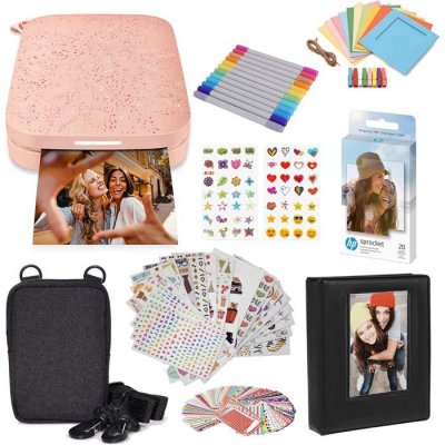 HP Imprimante Photo  Sprocket IKSPK2BPAMZ Technologie Zink Bluetooth Rose