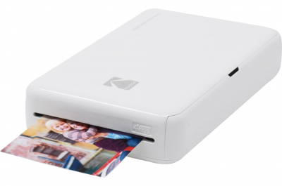KODAK Imprimante photo  RODMP20AMZW Bluetooth Sans Fil 2 x 4 Blanc 