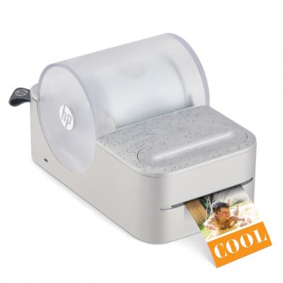 HP Imprimante photo portable Sprocket Panorama Gris