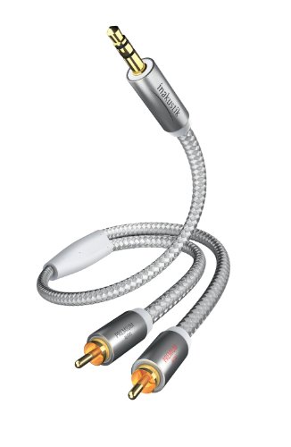 GENERIQUE In - Akustik Premium c&acirc;ble audio 3,5 mm jack - Cinch 5,0 m