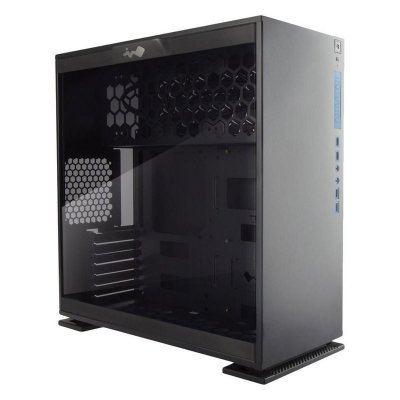 IN WIN  303 - Tour - ATX - pas d'alimentation (ATX12V/ PS/2) - noir - USB/Audio 