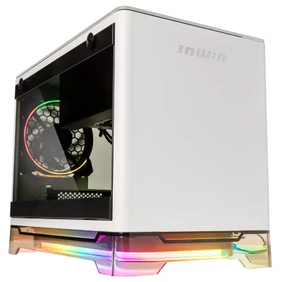 IN WIN  A1 Plus Mini-ITX Geh&auml;use, inkl. 650 Watt - wei&szlig;