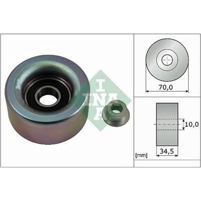 INA  Galet enrouleur (courroie d'accessoire) 532 0590 10 LEXUS IS