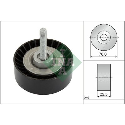 INA  Galet enrouleur (courroie d'accessoire) 532 0652 10 FORD MONDEO