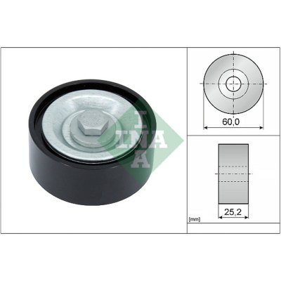 INA  Galet enrouleur (courroie d'accessoire) 532 0715 10