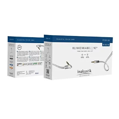 INAKUSTIK  Premium Ii Mp3 3.5 Jack Plug 90 1.5 M Blanc
