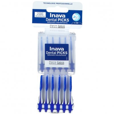 INAVA  Dental Picks B&acirc;tonnets interdentaires Paquet de 36 lot de 4