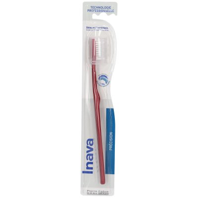 INAVA  PR&Eacute;CISION - Brosse &agrave; Dents avec Brins Antibact&eacute;riens, 1 unit&eacute;