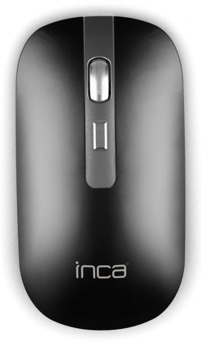 INCA  Souris Sans Fil Iwm-531ra Bt 4d-tame Akku Spec.metallic