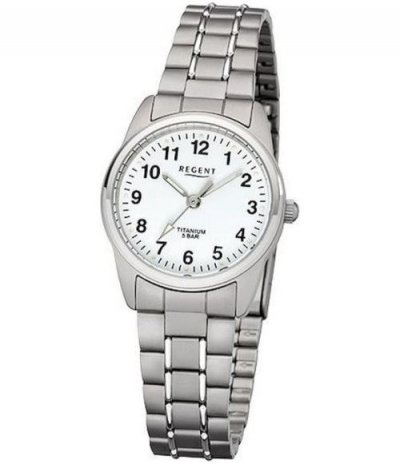 REGENT Inconnu  Femme Analogique Quartz Montre avec Bracelet en Titane 12290450