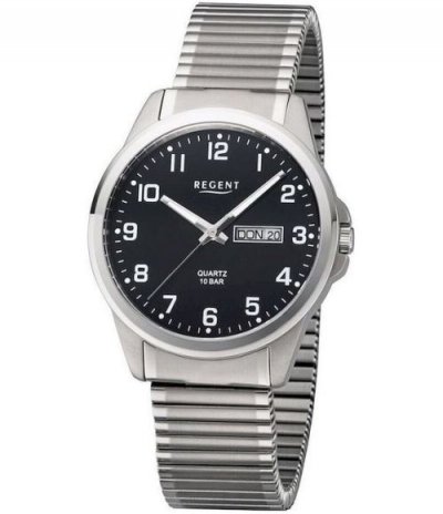 REGENT Inconnu  Hommes Analogique Quartz Montre avec Bracelet en Titane 11090351