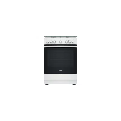 INDESIT  Cuisini&egrave;re mixte 60 cm 3+1 four catalyse - IS67M5PCW/FR/1