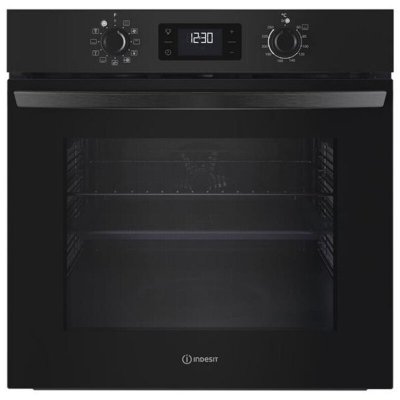 INDESIT  - four int&eacute;grable multifonction 71l 60cm catalyse noir io5280cb - IO5280CB 