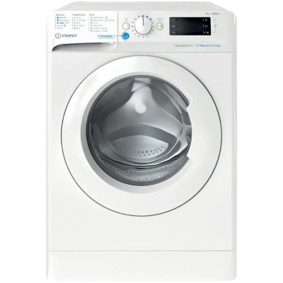 INDESIT  - lave-linge hublot 9kg 1200 toursmin blanc bwe91295xwvfr - BWE91295XWVFR 