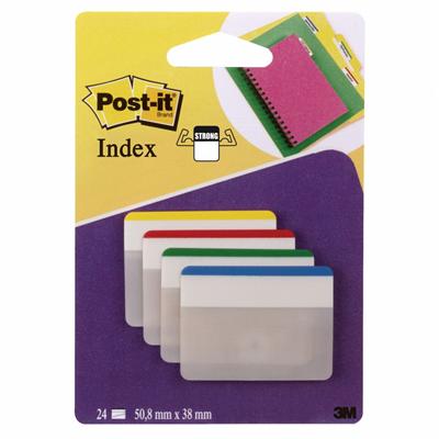 GENERIQUE Index Post-it - 24 index larges de classement 50,8x38mm