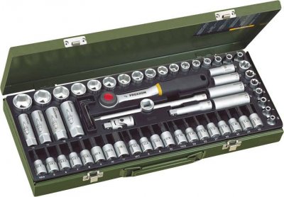 PROXXON Industrial Jeu de douilles m&eacute;triques 3/8 (10 mm) 65teilig 23112
