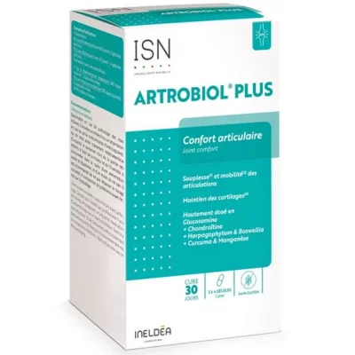 INELDEA  Artrobiol Plus (Glucosamine + Chondro&iuml;tine) 120 G&eacute;lules