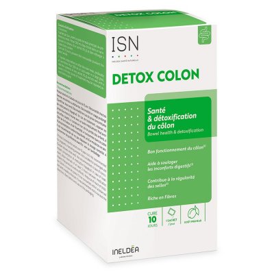 INELDEA  d&eacute;tox colon 10 sachets 10g