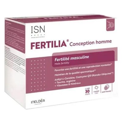 INELDEA  fertilia conception homme fertilit&eacute; masculine 30 sachets