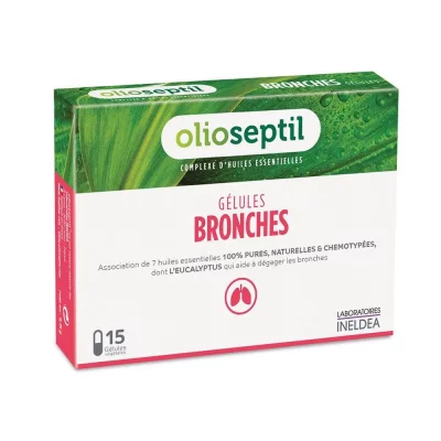 LABORATOIRES INELDEA Ineld&eacute;a Olioseptil Bronches 15 g&eacute;lules