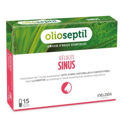 LABORATOIRES INELDEA Ineldea Olioseptil Sinusite 15 G&eacute;lules