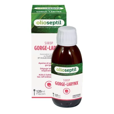 OLIOSEPTIL Ineldea  Sirop Gorge Larynx 125 ml 125 ml