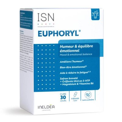 INELDEA  Sant&eacute; Naturelle Euphoryl Humeur & Equilibre Emotionnel 