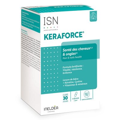 INELDEA  Sant&eacute; Naturelle Keraforce 90 g&eacute;lules