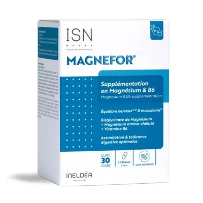 INELDEA  SANTE NATURELLE Magnefor Nervosit&eacute; - Fatigue - 90 g&eacute;lules