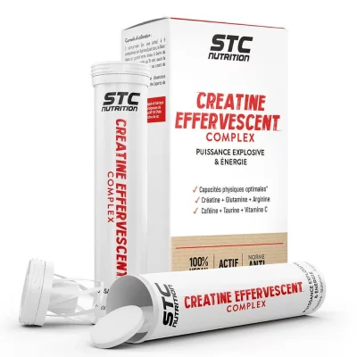 STC NUTRITION Ineld&eacute;a  Cr&eacute;atine Effervescent Complex 2 x 15 Comprim&eacute;s