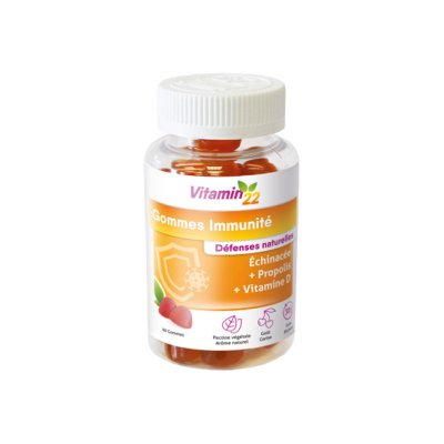 VITAMIN 22 Ineldea Vitamine 22 Immunit&eacute; 60 Gommes