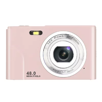 INF  Cam&eacute;ra num&eacute;rique 1080P / 48 m&eacute;gapixels / Zoom 16x Rose