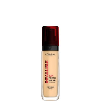L OREAL PARIS Infaillible 24h Fond De Teint Fluide - 120 Vanille 30 Ml - L'or&eacute;al