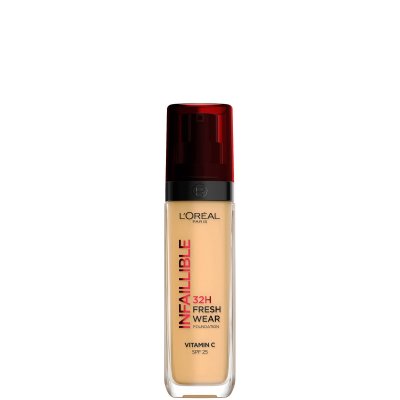 L OREAL PARIS INFAILLIBLE 24h fresh wear foundation #140-beige dor&eacute;