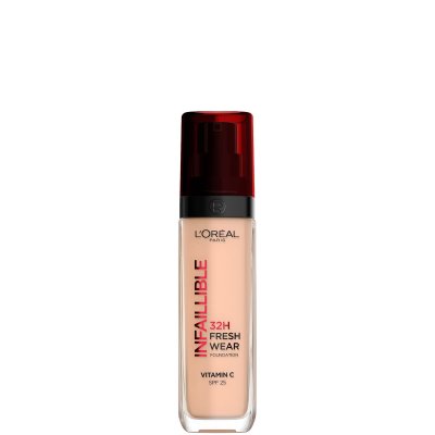L OREAL PARIS INFAILLIBLE 24h fresh wear foundation #145-beige ros&eacute;
