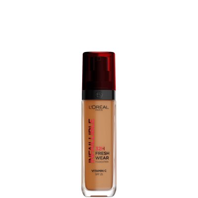 L OREAL PARIS INFAILLIBLE FRESH WEAR 32H SPF25 vitamina c #340-cuivre/copper