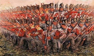 ITALERI Infanterie Britannique 1815  1/72