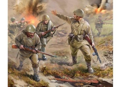 ZVEZDA Infanterie Sovietique 1941  1/72