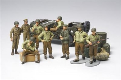 TAMIYA Infanterie U.S. au repos  1/48
