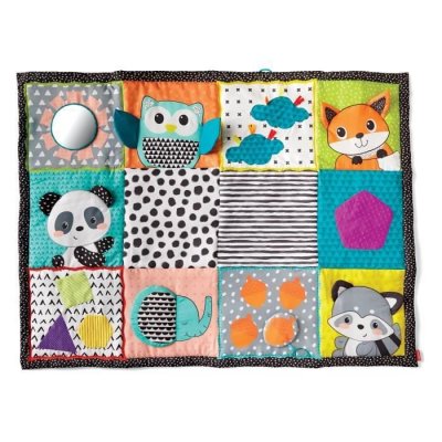 INFANTINO  Tapis de jeu multi activit&eacute;s sensoriel G&eacute;ant*